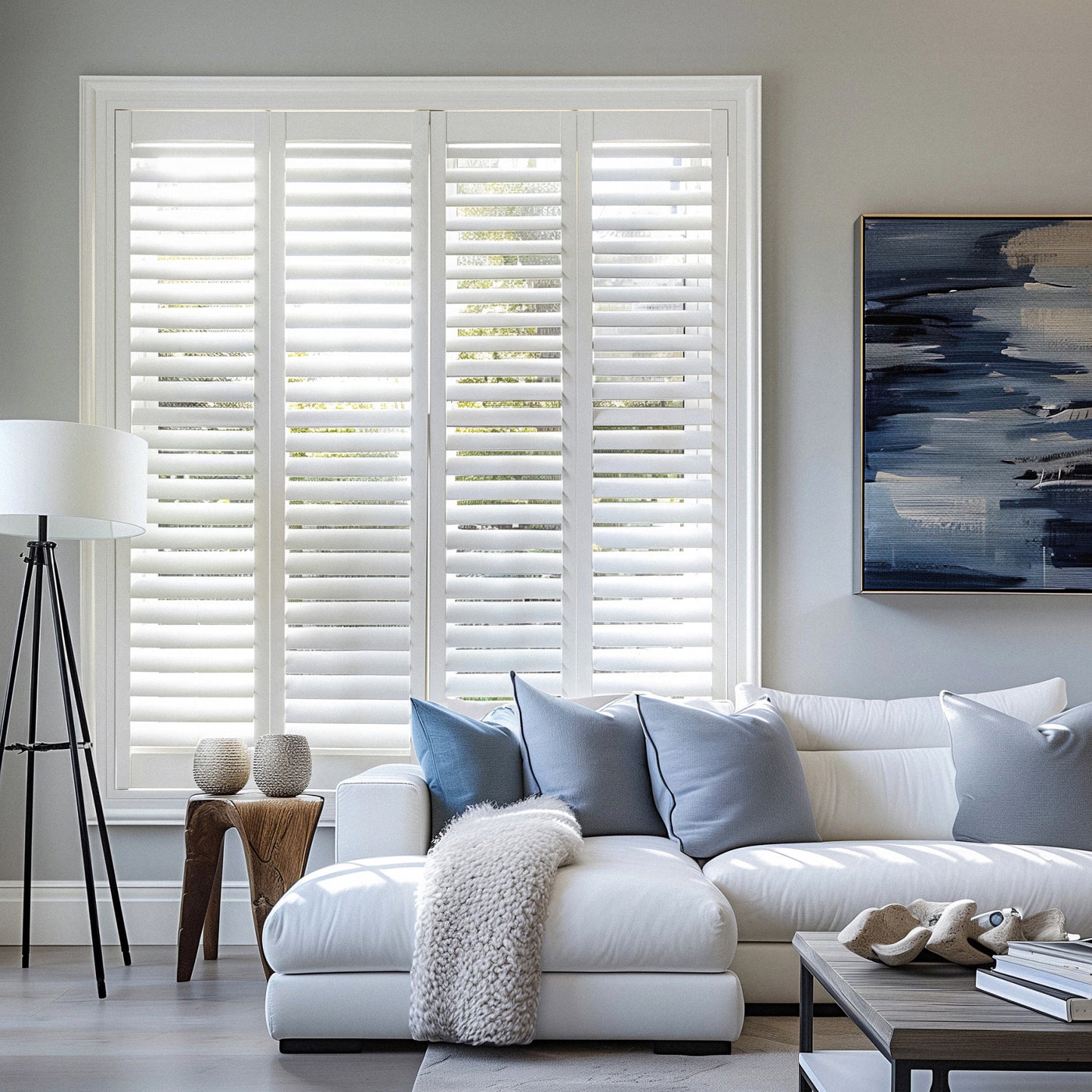 PVC Plantation Shutters (Pure Colour)